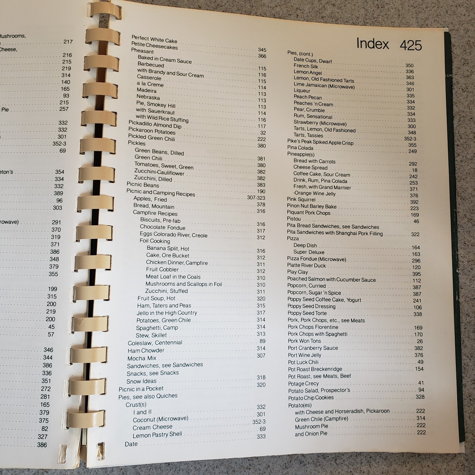Colorado Cache Cookbook 430 Pages Great Book