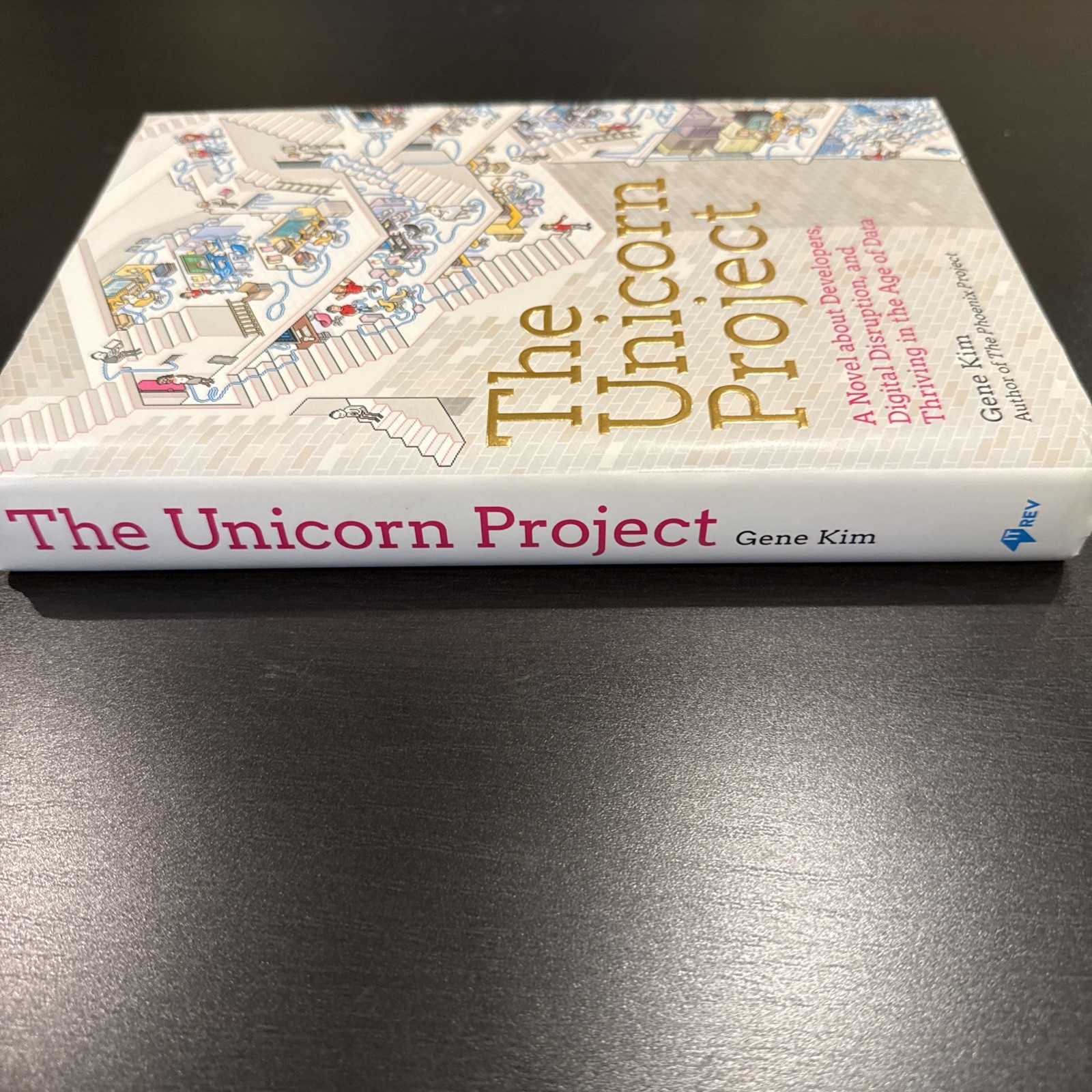 The Unicorn Project by Gene Kim (Hardcover First Edition, Phoenix Project Ser.)