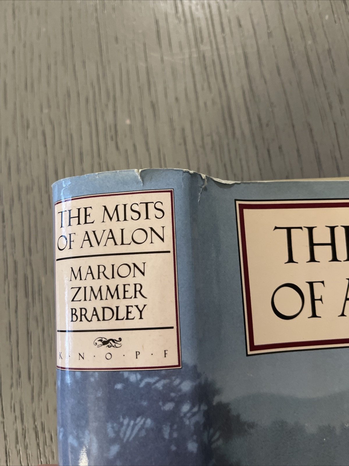 The Mists of Avalon by Marion Zimmer Bradley (1983) 1st Edition, 2nd Printing