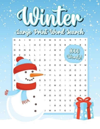 Laura Bidden Winter Word Search, 1000 Words, Word Find P (Paperback) (UK IMPORT)