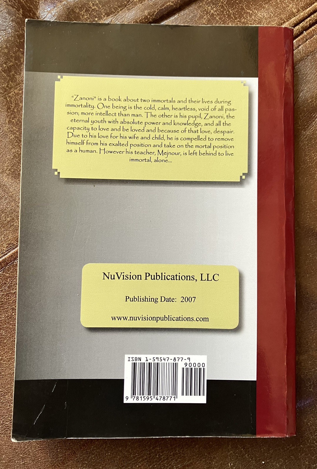 Zanoni : A Rosicrucian Tale by Edward Bulwer Lytton (2007, Perfect)