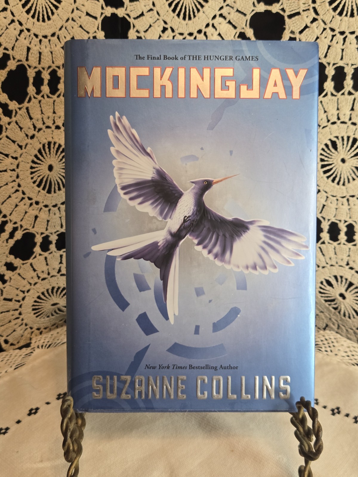 Suzanne Collins Mockingjay Hunger Games Book 3 Hardcover 2010 Scholastic DJ