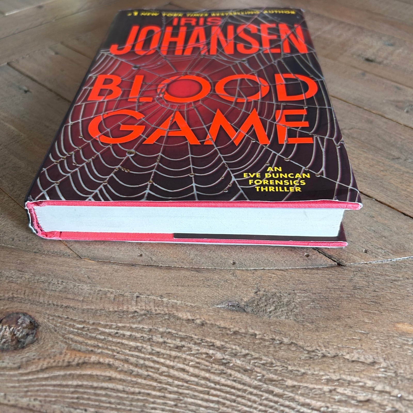 Blood Game Iris Johansen Eve Duncan Forensics Thriller 1st Ed Hardcover 2009