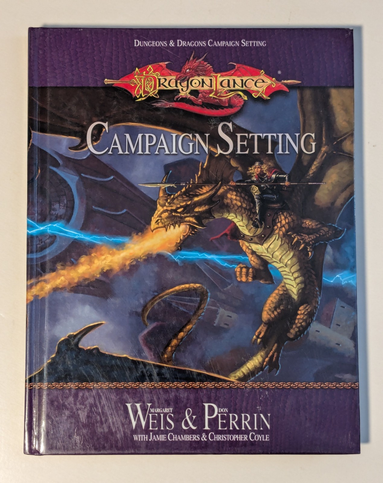 Dragonlance Campaign Setting, Dungeons and Dragons 3E Hardcover 2003 First Print
