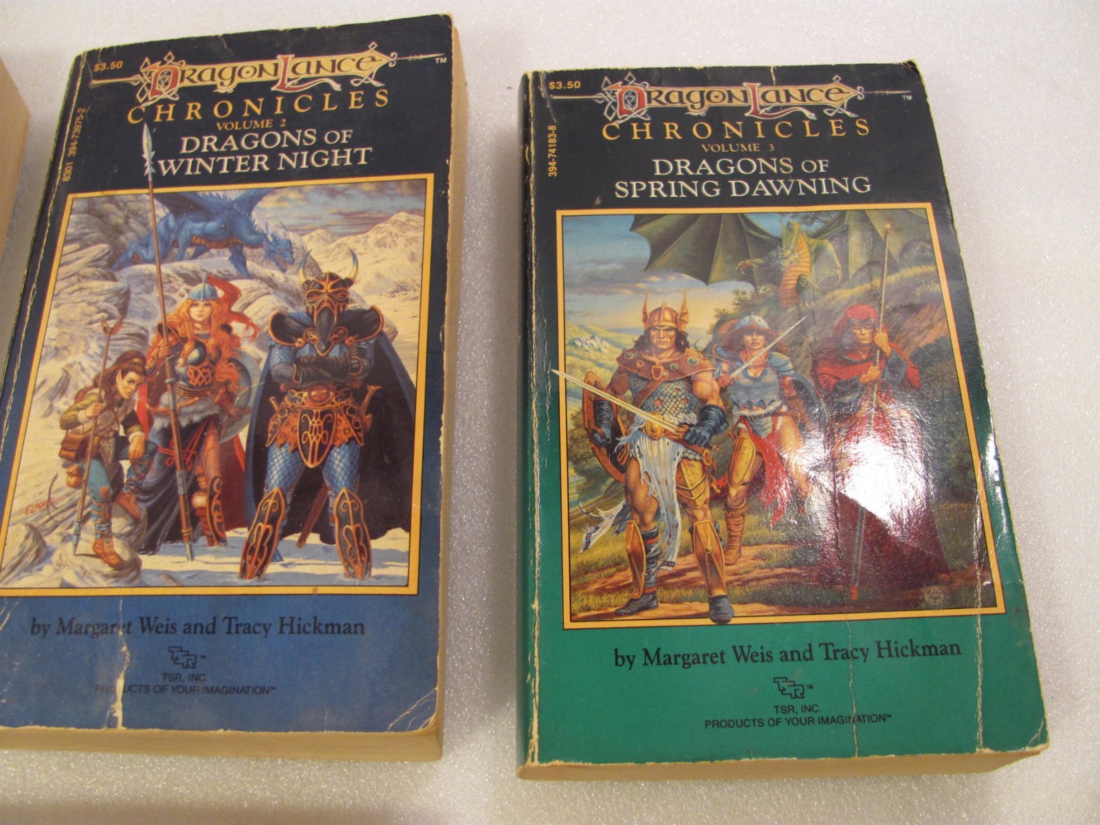 Dragonlance Paperback Book Lot of 10 Vtg Dungeons Dragons TSR Preludes Heroes