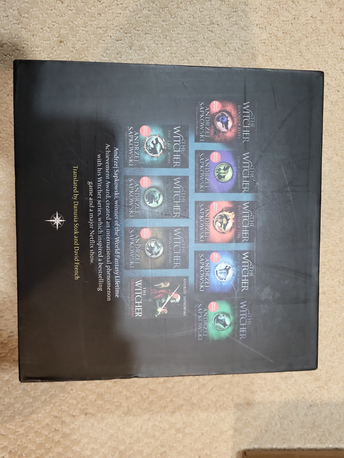 The Complete Witcher Series Box Set (8 Books) by Andrzej Sapkowski Fantasy