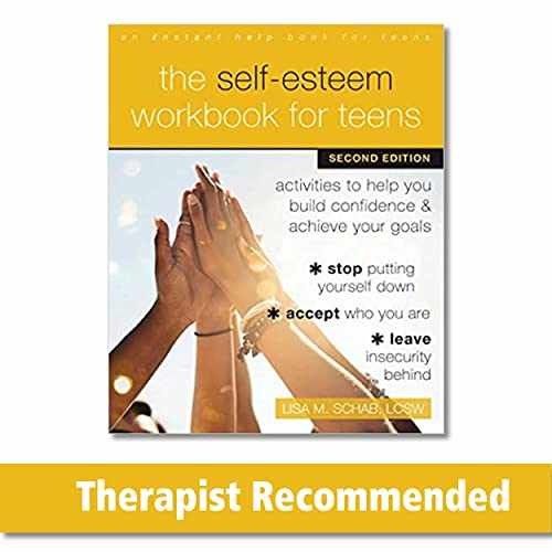 The Self-Esteem Workbook for – Paperback, by Schab LCSW Lisa – Very Good o