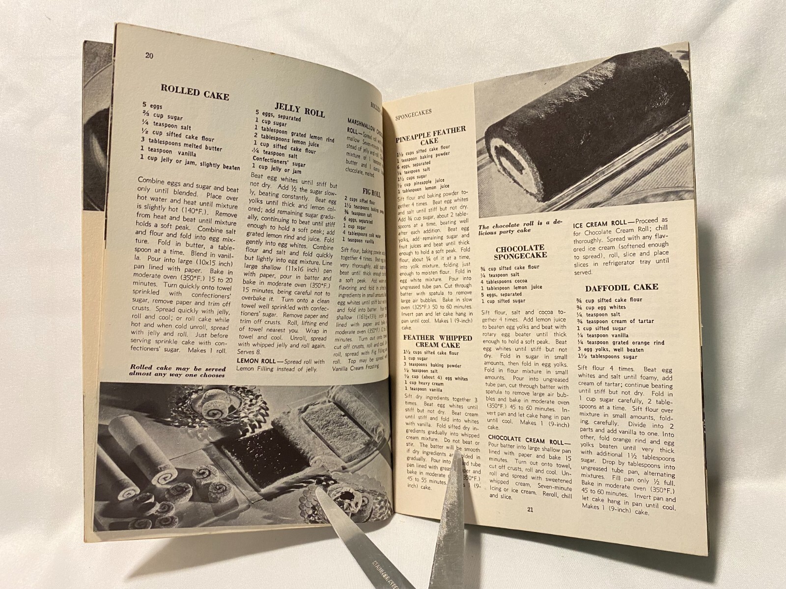 1950 250 Classic Cake Recipes Booklet Pages 1-48 Illustrated