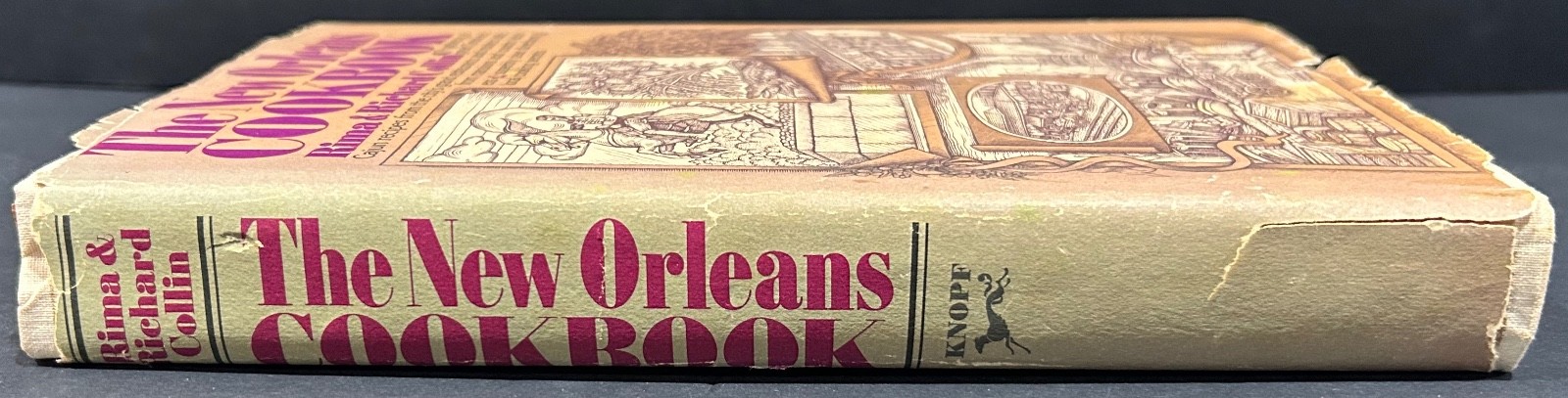 The New Orleans Cookbook by Rima & Richard Collin (1975 HC/DJ) 7th Printing 1979