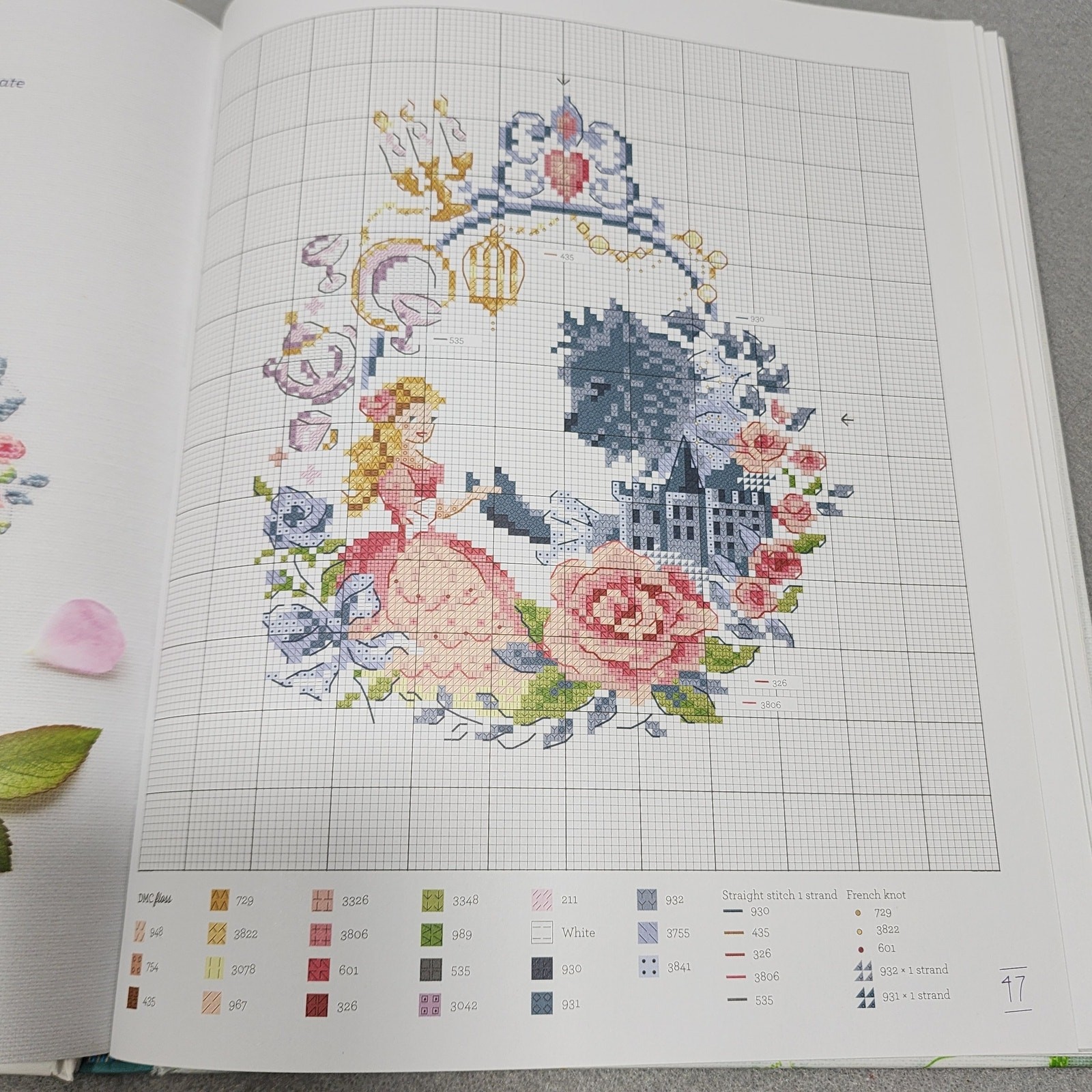 Fables & Fairy Tales To Cross Stitch: French Charm For Your Stitchwork Hardback