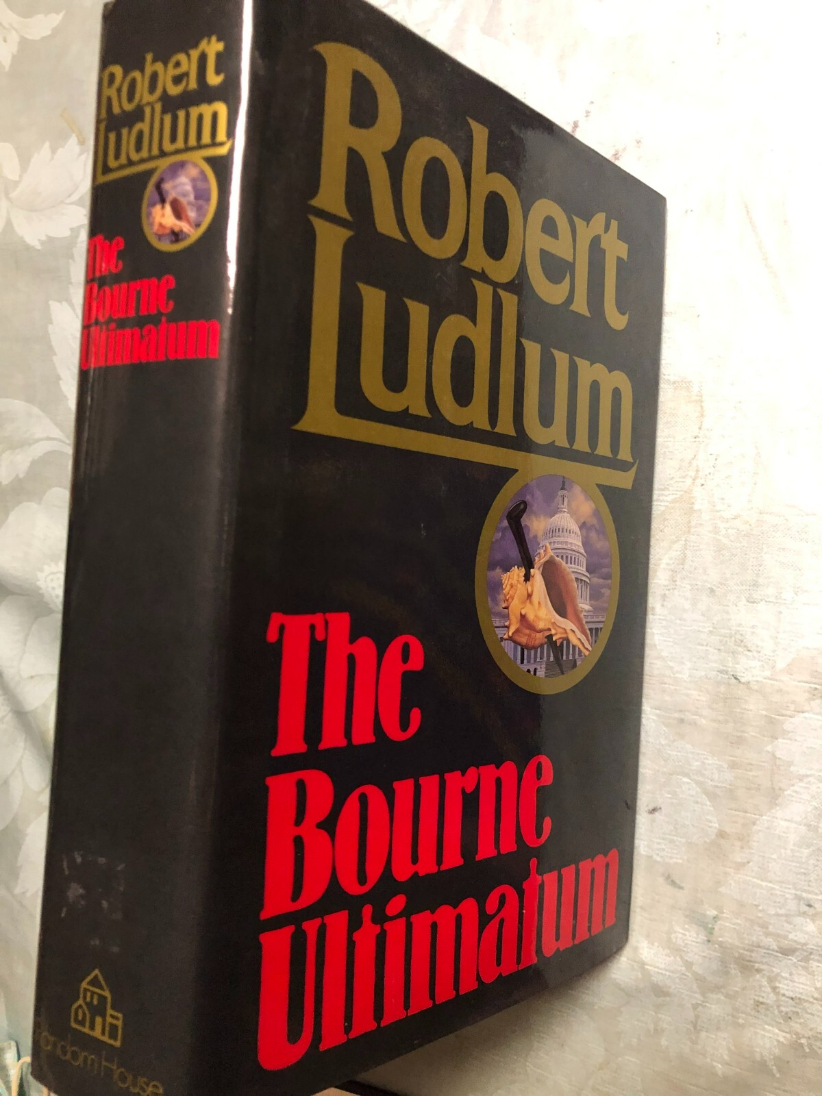RARE! Bourne Ultimatum by Robert Ludlum (1990, Hardcover) 1st Edition FINE w/DJ