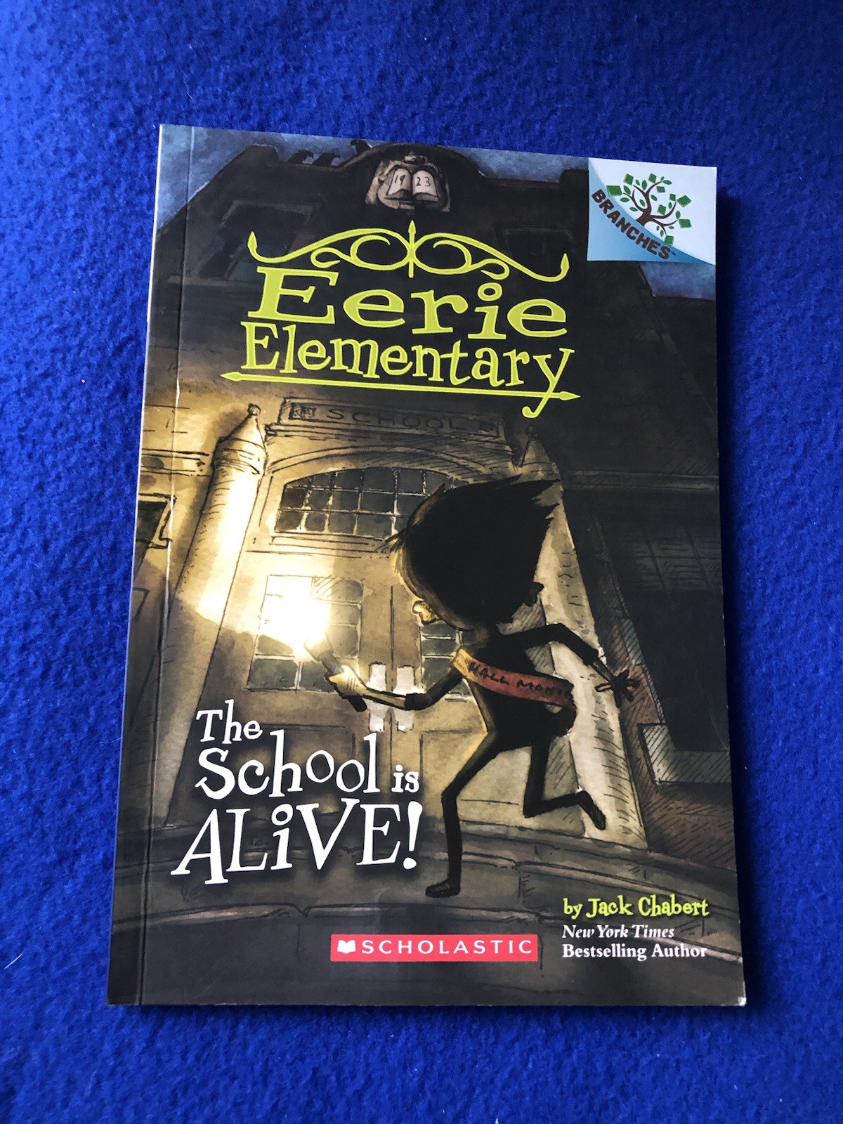 Eerie Elementary Lot Of 7 Books Scholastic Branches Jack Chabert #1 -#3-8. No #2