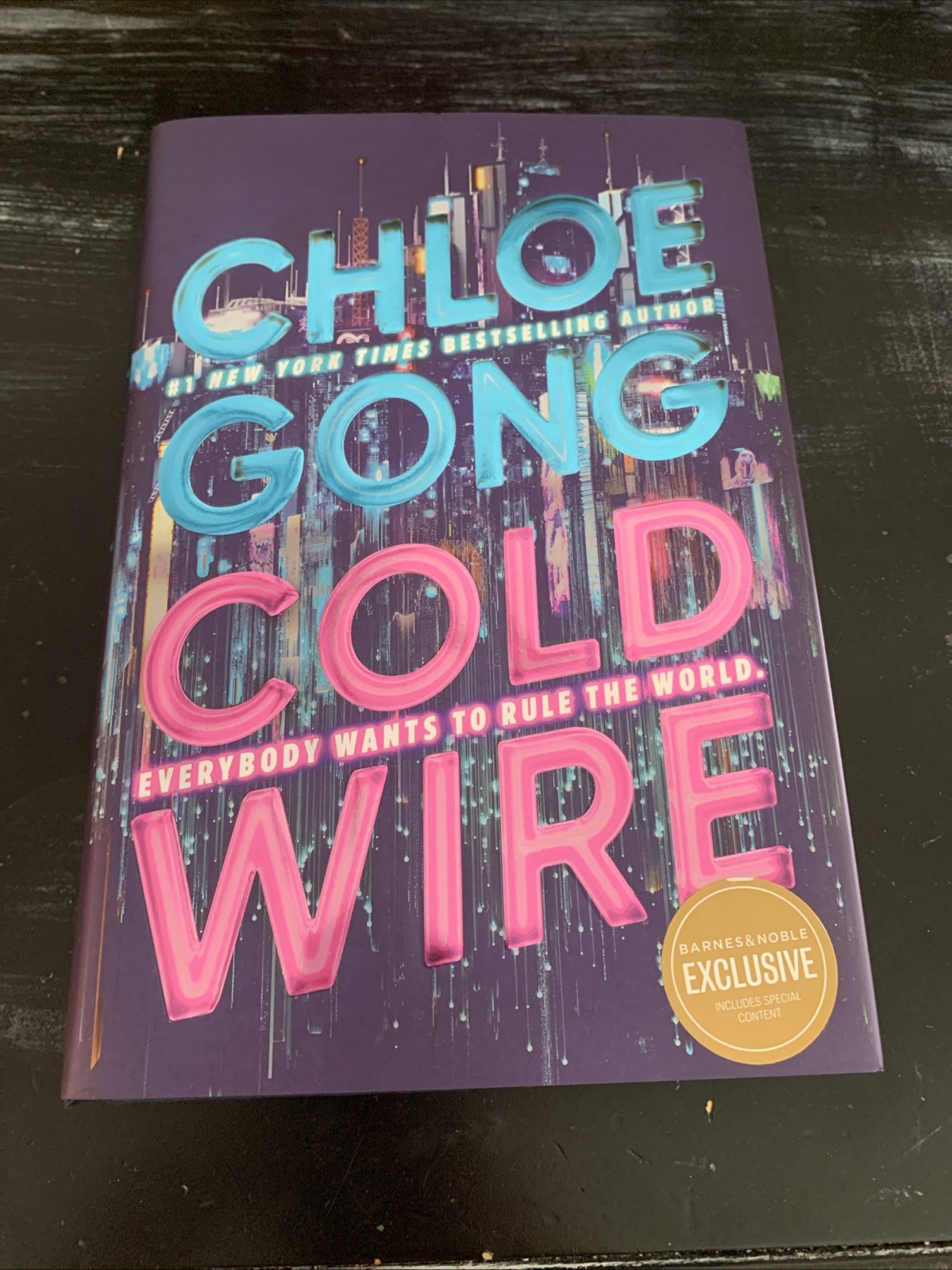 Coldwire by Chloe Gong 2025 Hardcover B&N Exclusive 1st Edition 1st Printing