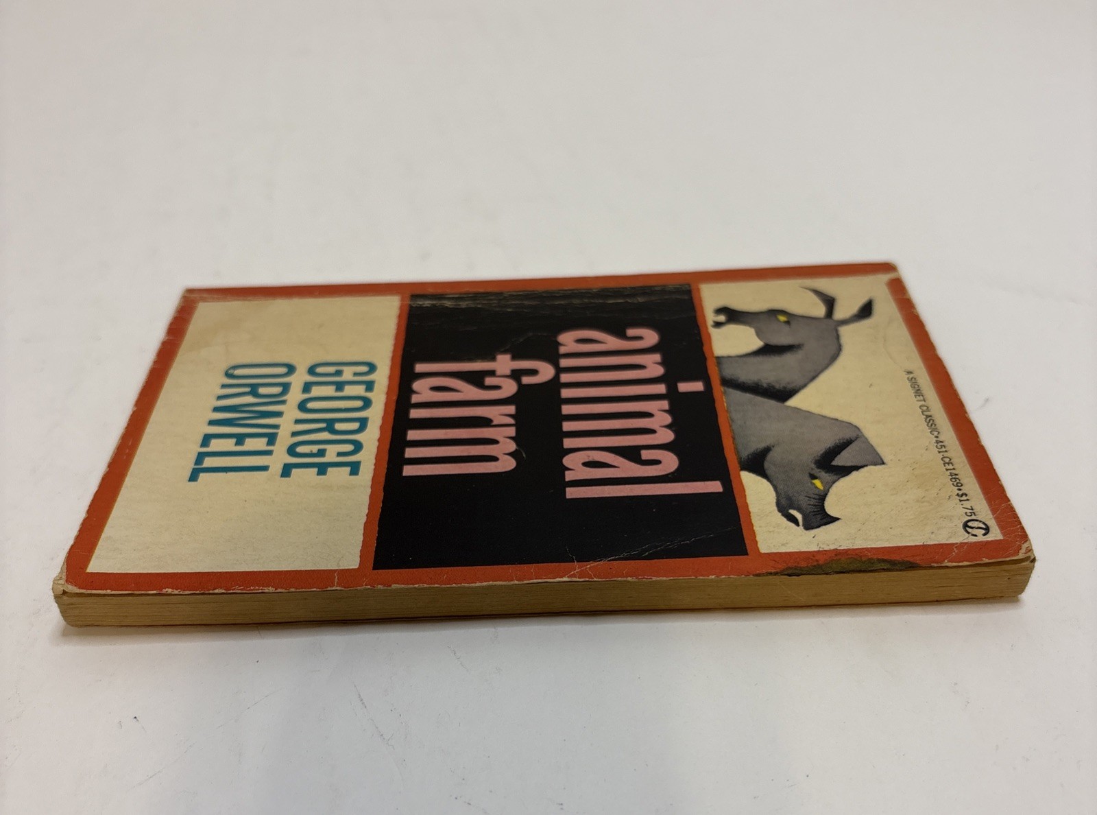 Vintage! George Orwell Book Set: Animal Farm and 1984 Paperback Signet Classic