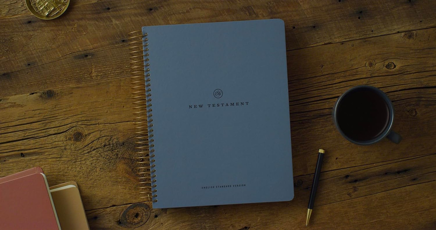 ESV Spiral-Bound Journaling Bible, New Testament (Hardcover): Holy Bible, Englis