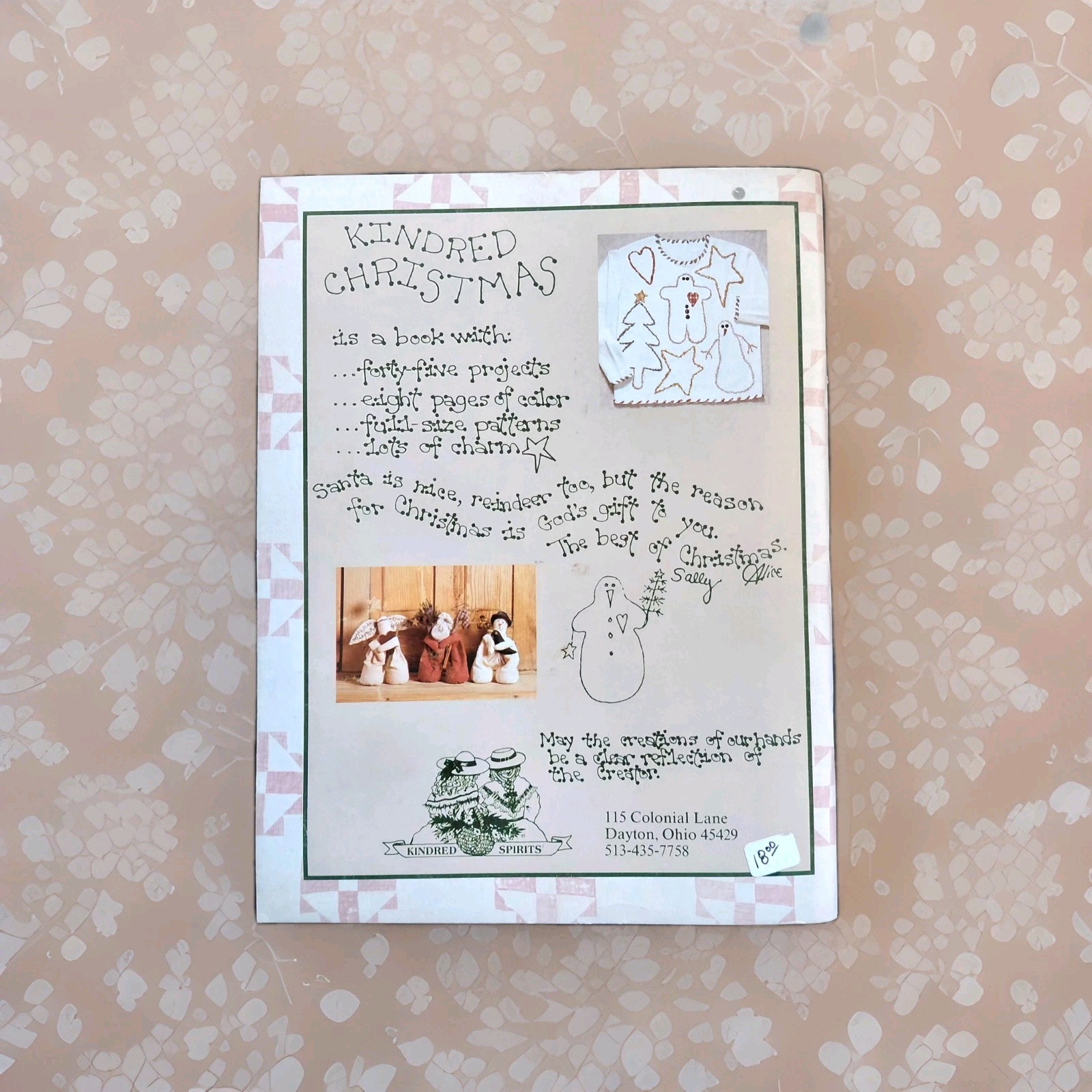 Kindred Christmas Craft Manual by Kindred Spirits, Korte & Stebee p1K