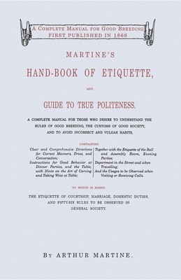 Martine’s Handbook of Etiquette by Martine, Arthur