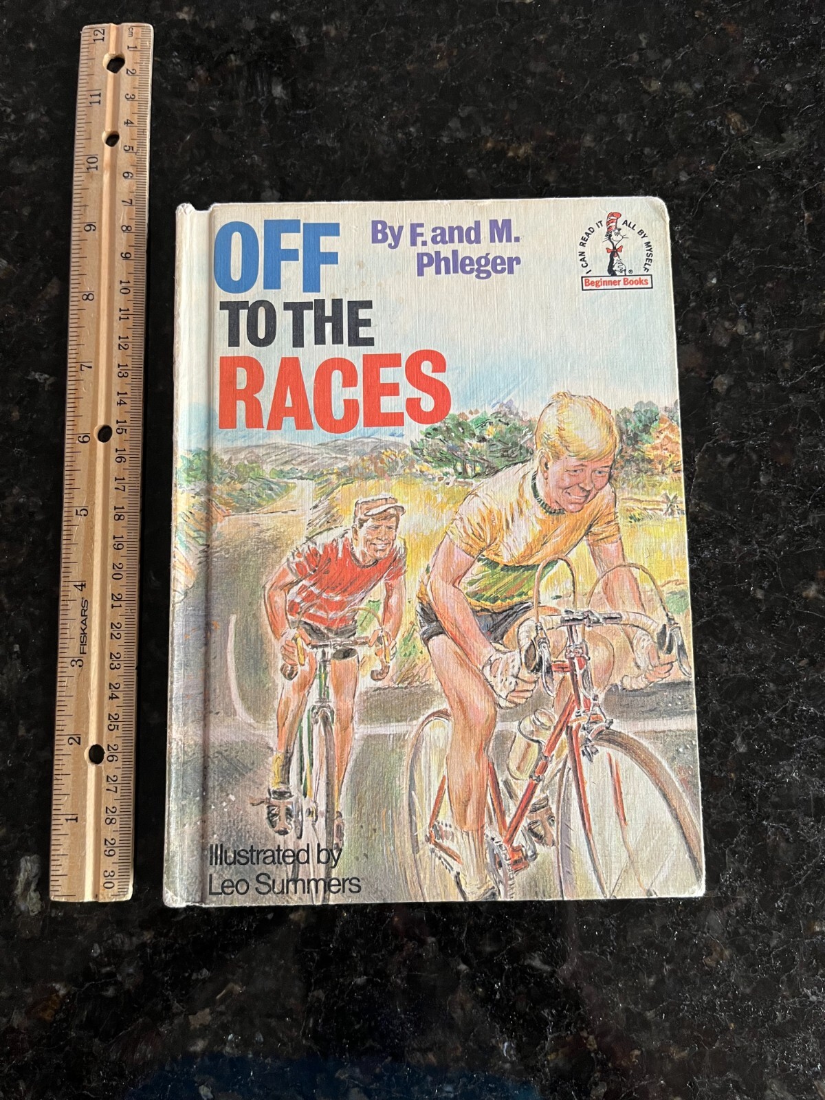 Vintage Off to the Races by F M Phleger Dr Seuss hardcover book 6.75″ x 9.25″ #3