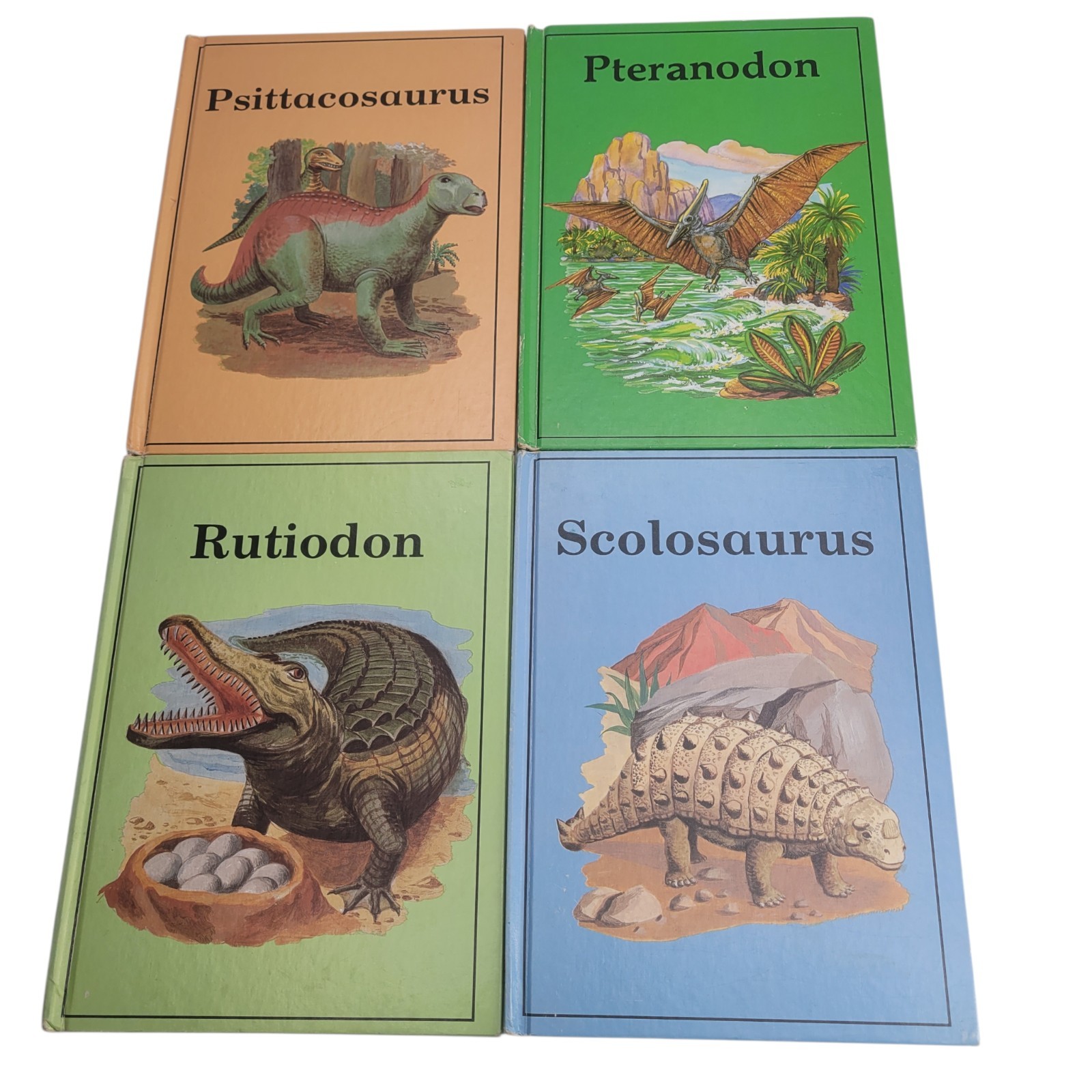 Vintage Rourke Dinosaur Library Series Books 1984 Set of 29 Hardcovers Rare