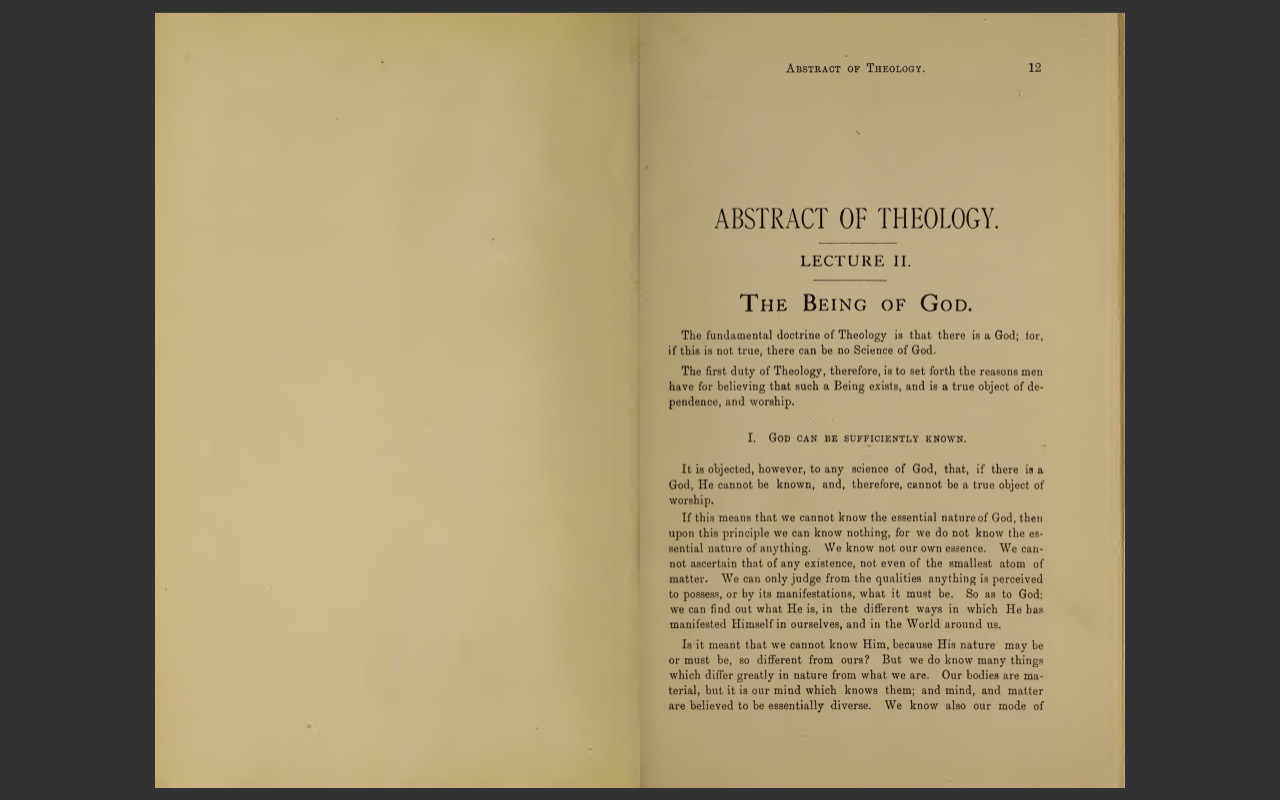 Abstract of Systematic Theology by James P Boyce (1882 Edition) E-Book on CD-ROM