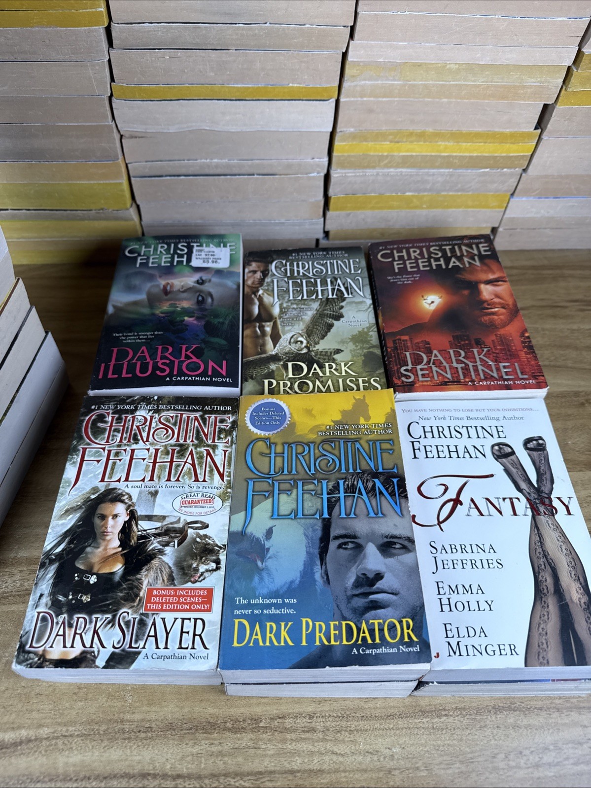 Lot of 22 Paranormal Romance Paperbacks by Christine Feehan Random Mix of Series