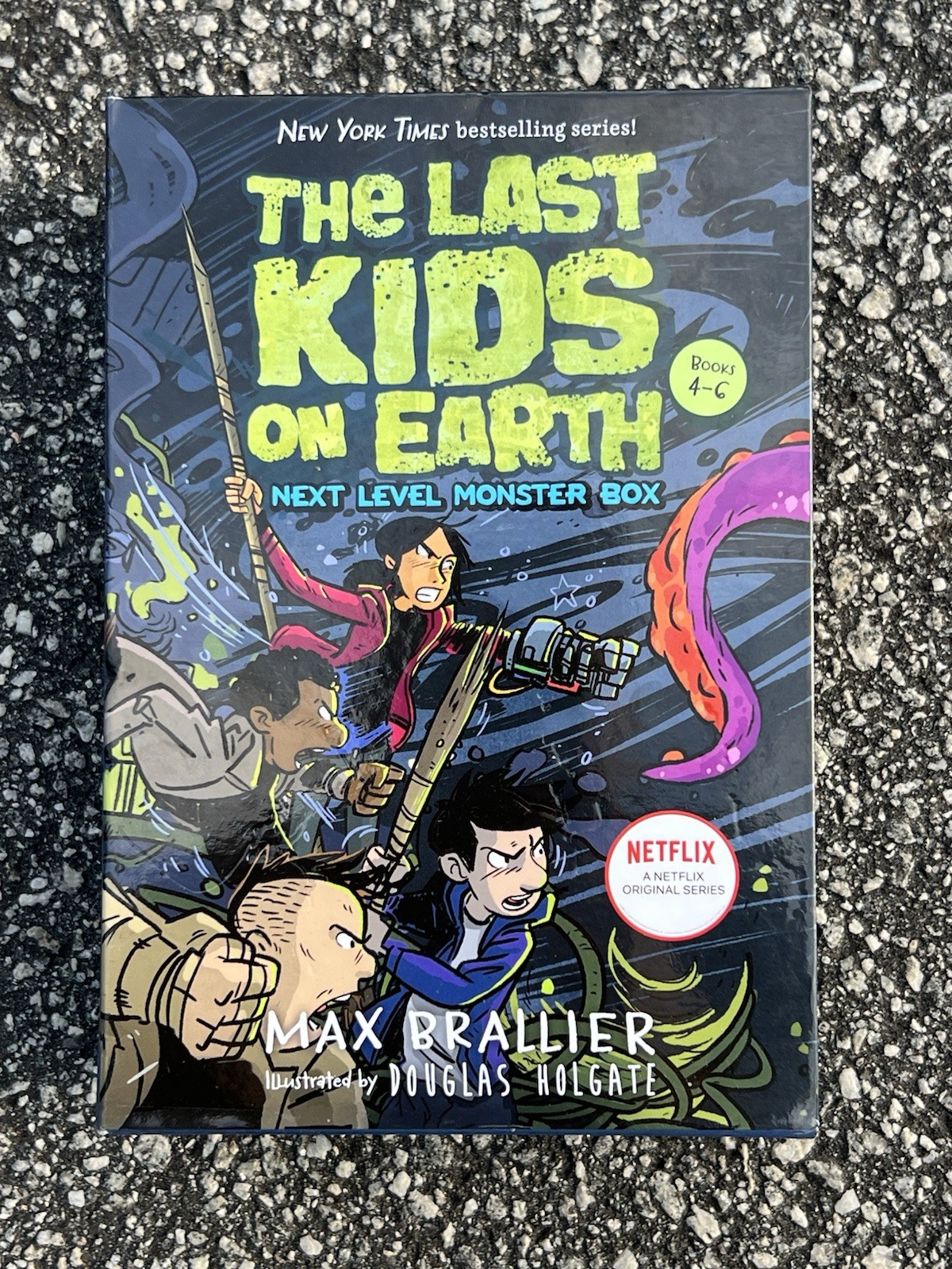 Last Kids on Earth: Next Level Monster Box (Books 4-6) by Max Brallier (2020,…