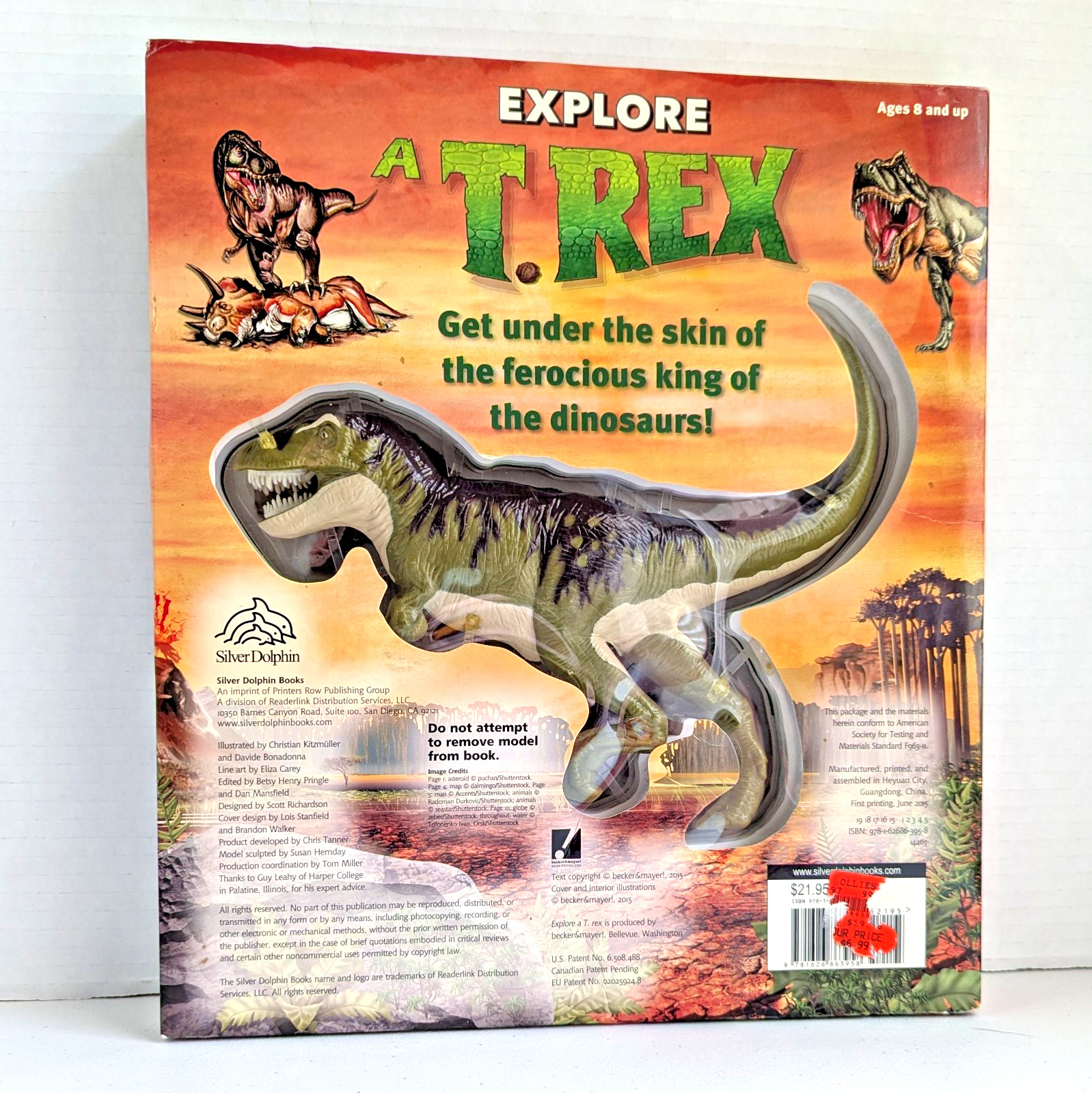 Explore A T.Rex Inside and Out By Dennis Schatz with 3-D Model Tyrannosaurus Rex