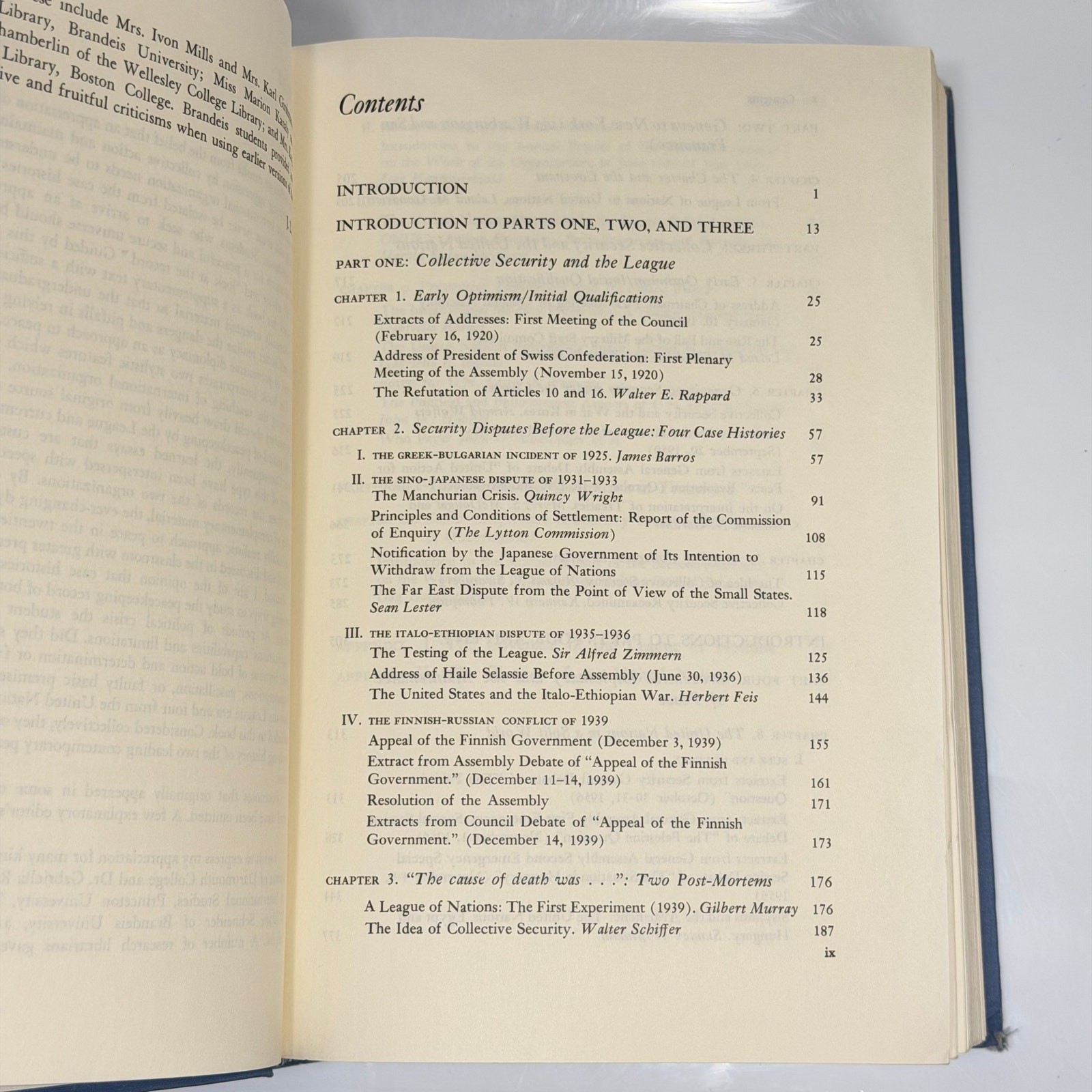 From Collective Security to Preventive Diplomacy 1965 Larus HC Wiley