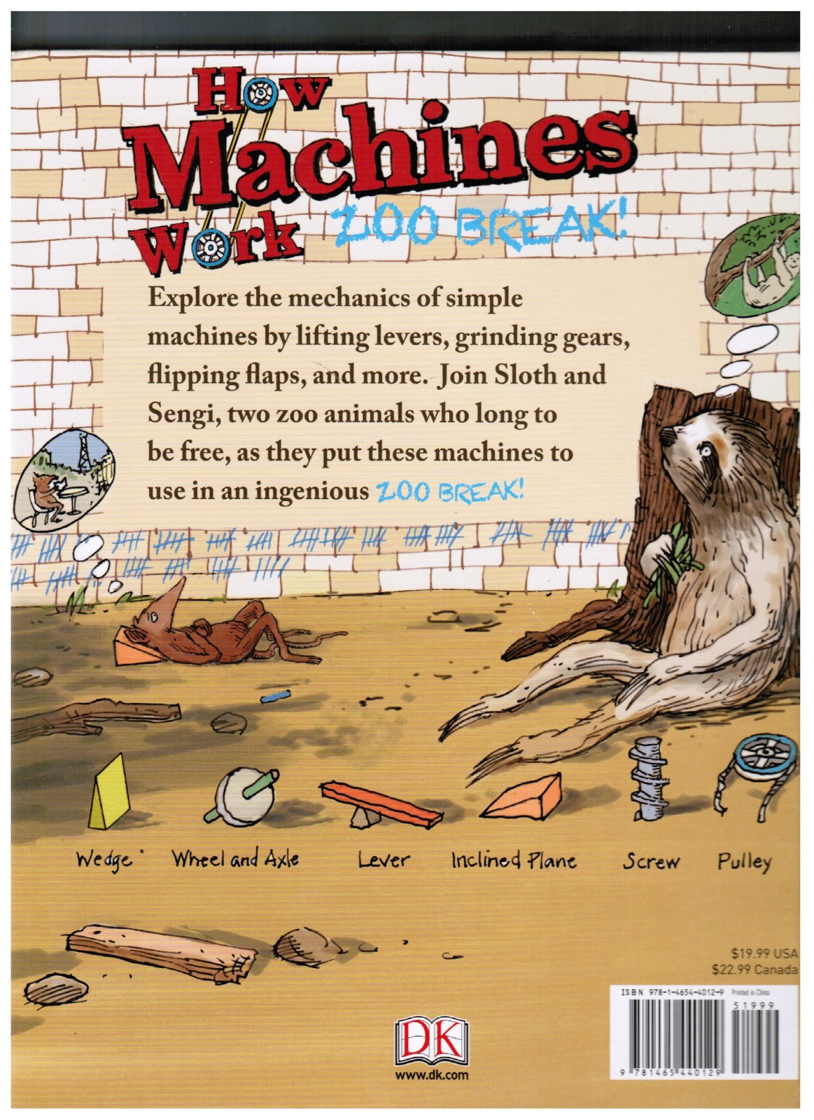 How Machines Work – Zoo Break by David Macaulay – an inter-active book