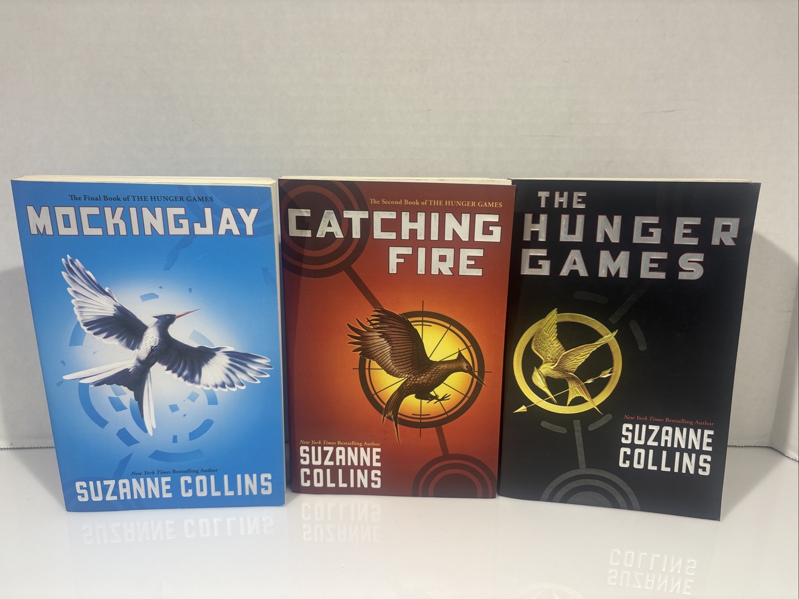 The Hunger Games Trilogy Book Set By Suzanne Collins Paperback Lot of 3
