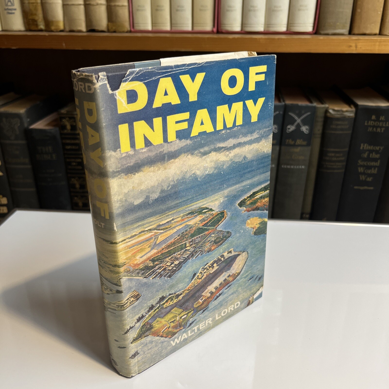 Day Of Infamy By Walter Lord Hardcover Book Inscribed