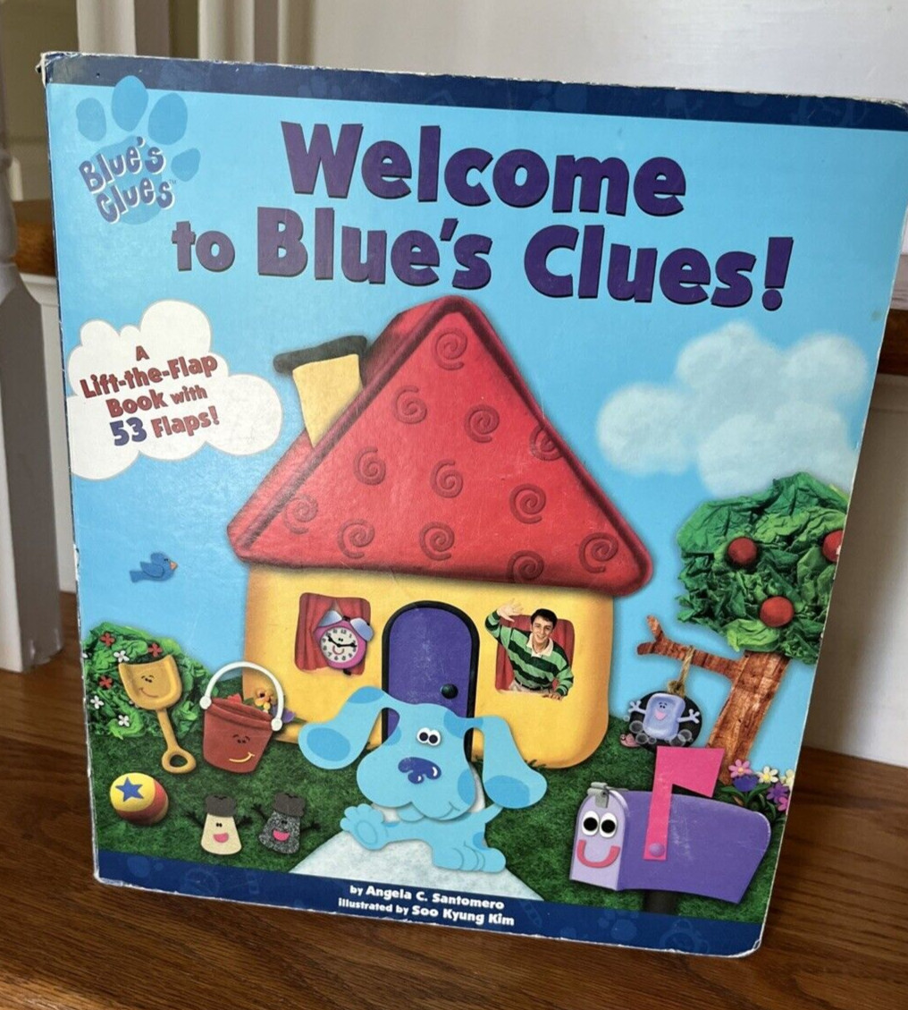 8 Assorted Blue’s Clues Bks Welcome to Blue’s Clues! School Winter Day Ltl Duck
