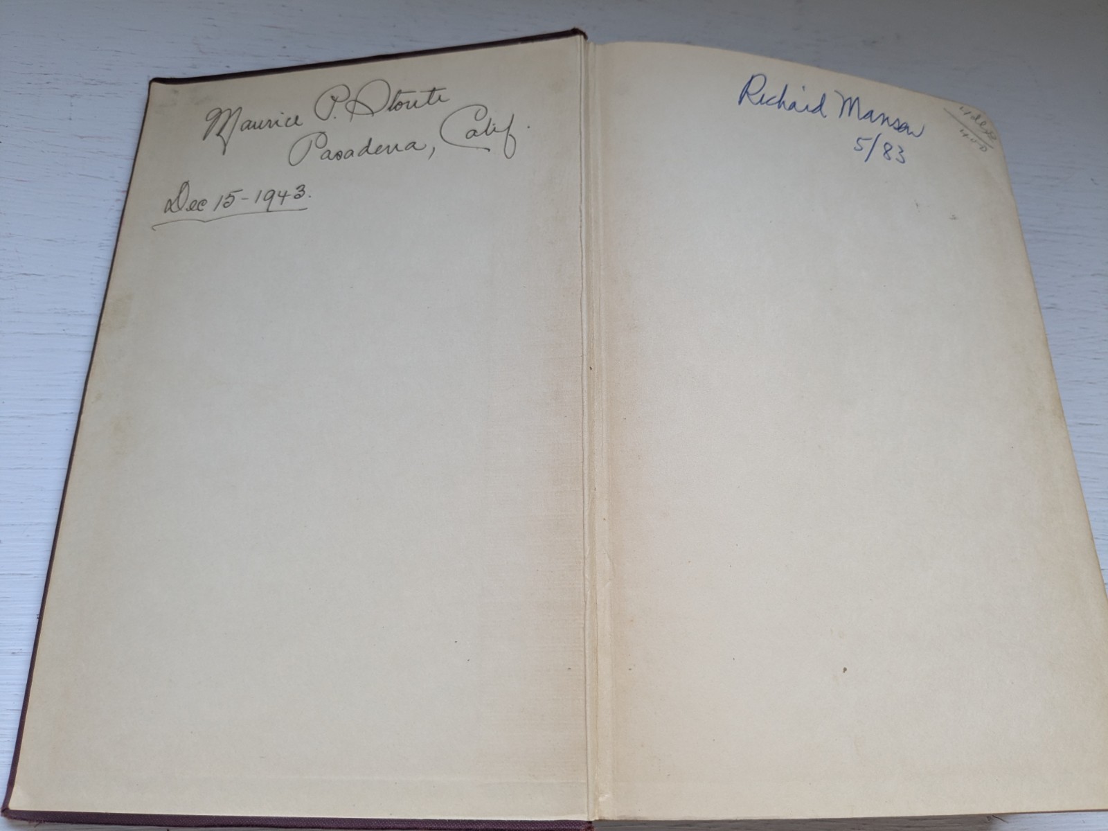 1943 Interlinear Greek-English New Testament – George Rikker Berry Hardback