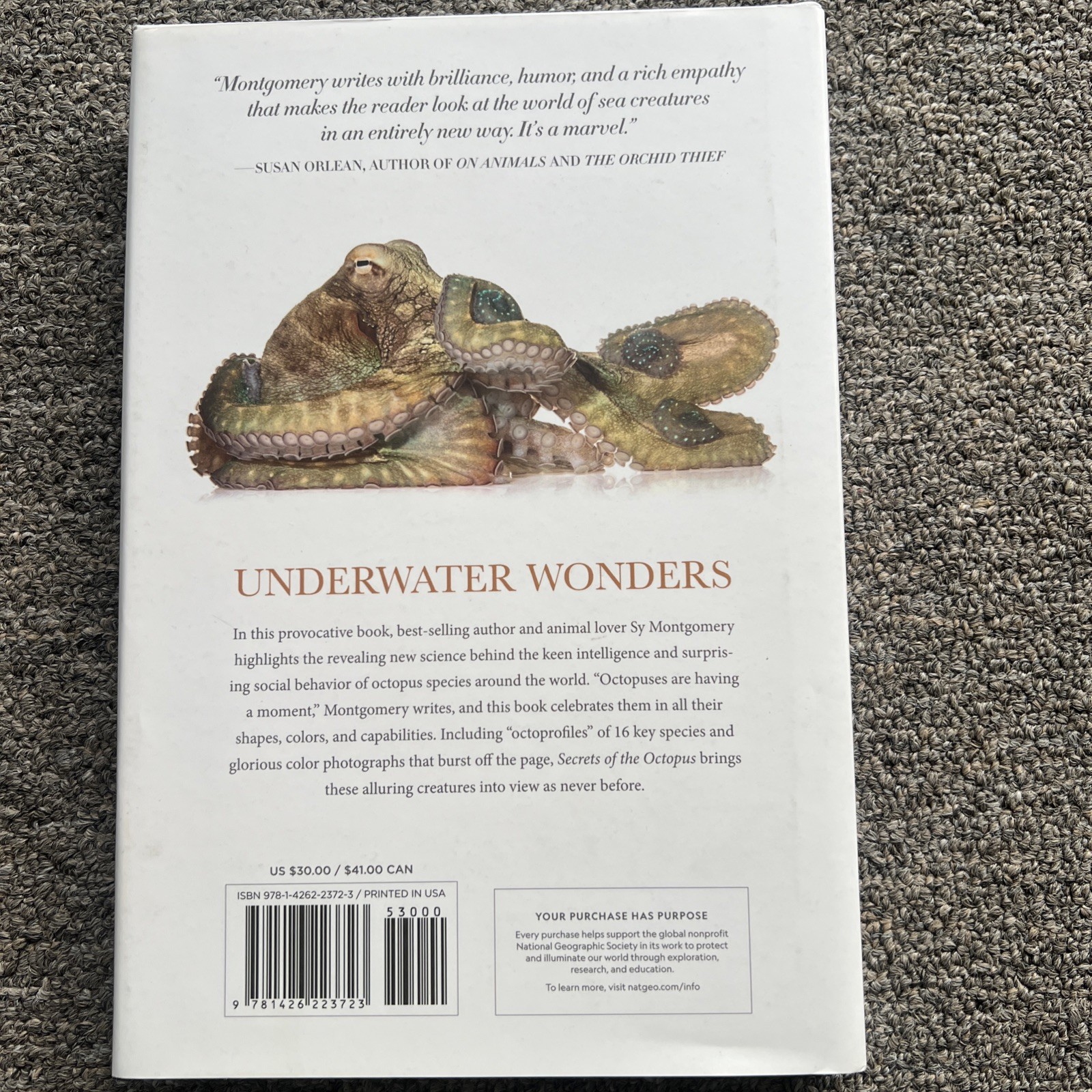 Secrets of the Octopus Book by Warren K. Carlyle IV and Sy Montgomery (2024)