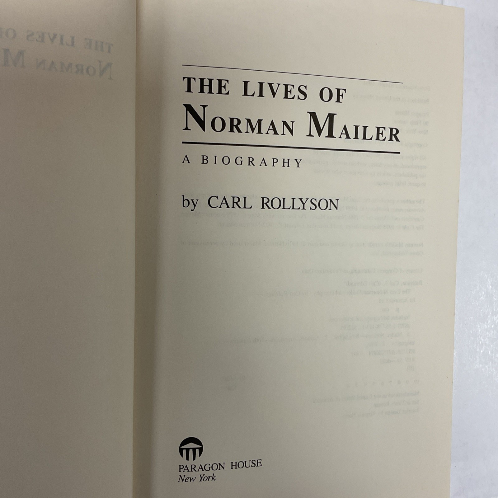 The Lives of Norman Mailer: A Biography