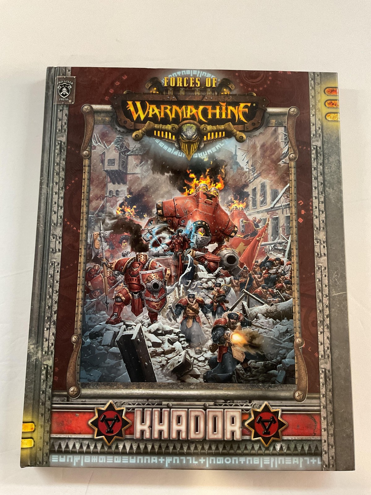 Forces Of WARMACHINE: KHADOR By Privateer Press (English) Hardcover RPG