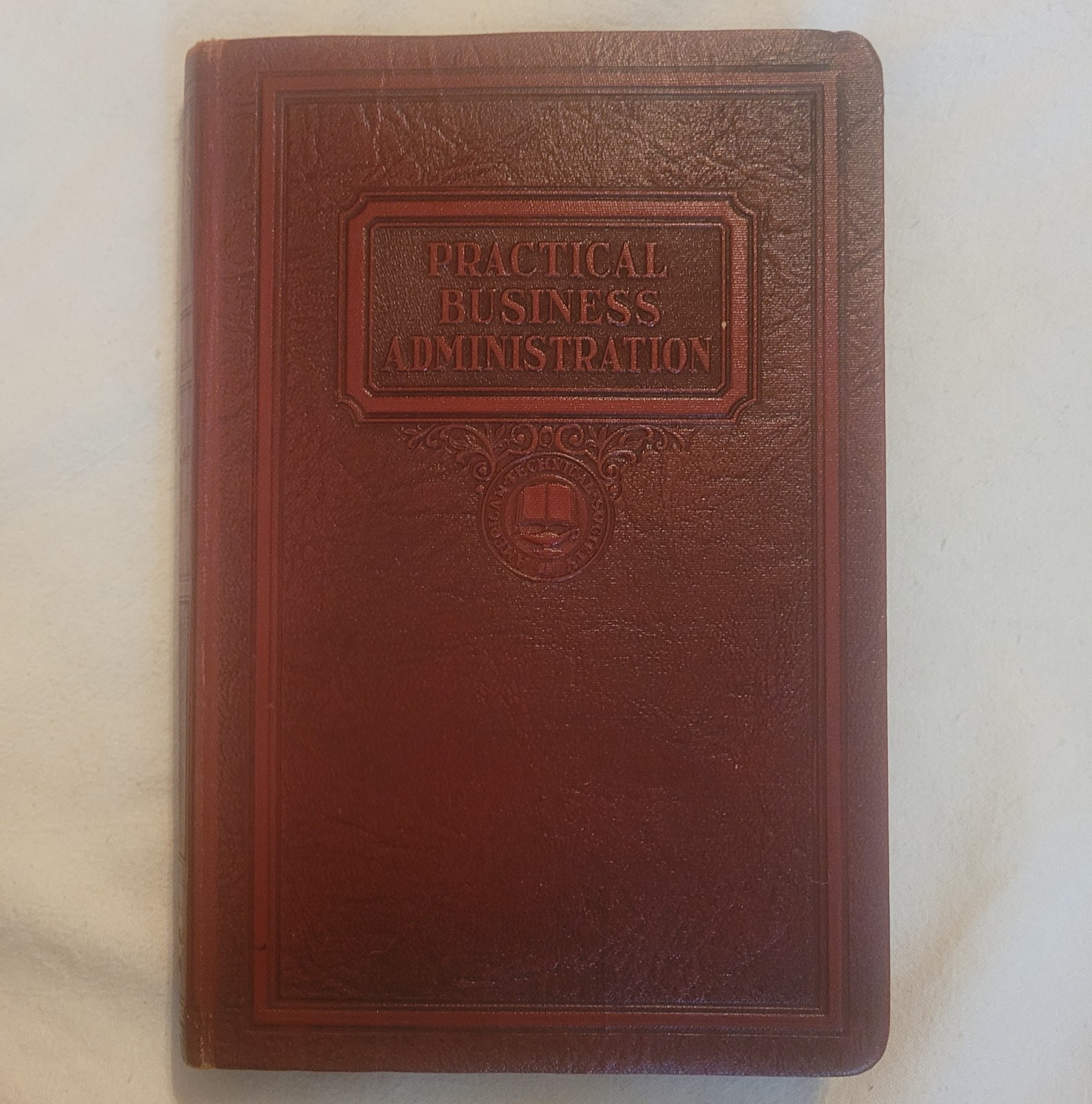 Vtg. 1935 Practical Business Administration 10 Volumes, ATS, Missing 2 & 10