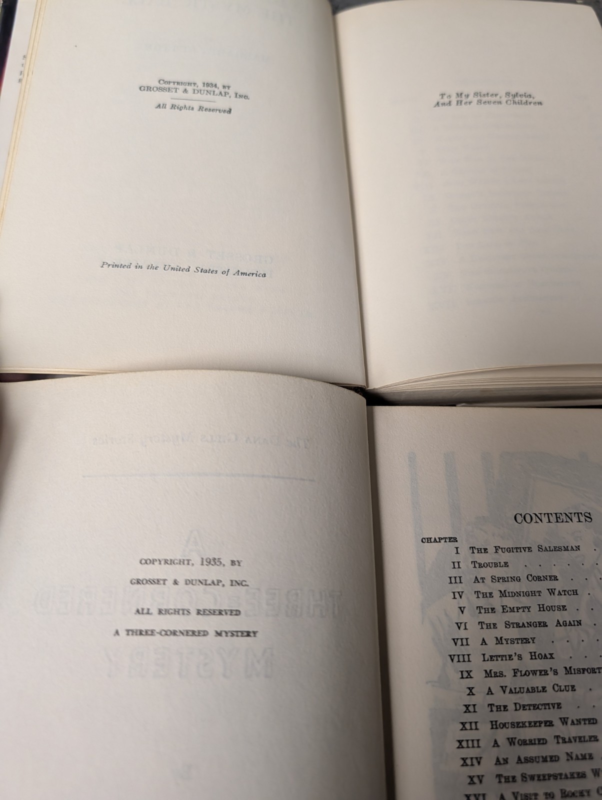 10 Judy Bolton & Dana Girls Mysteries Vintage Hardcovers Grosset Dunlap 1930s