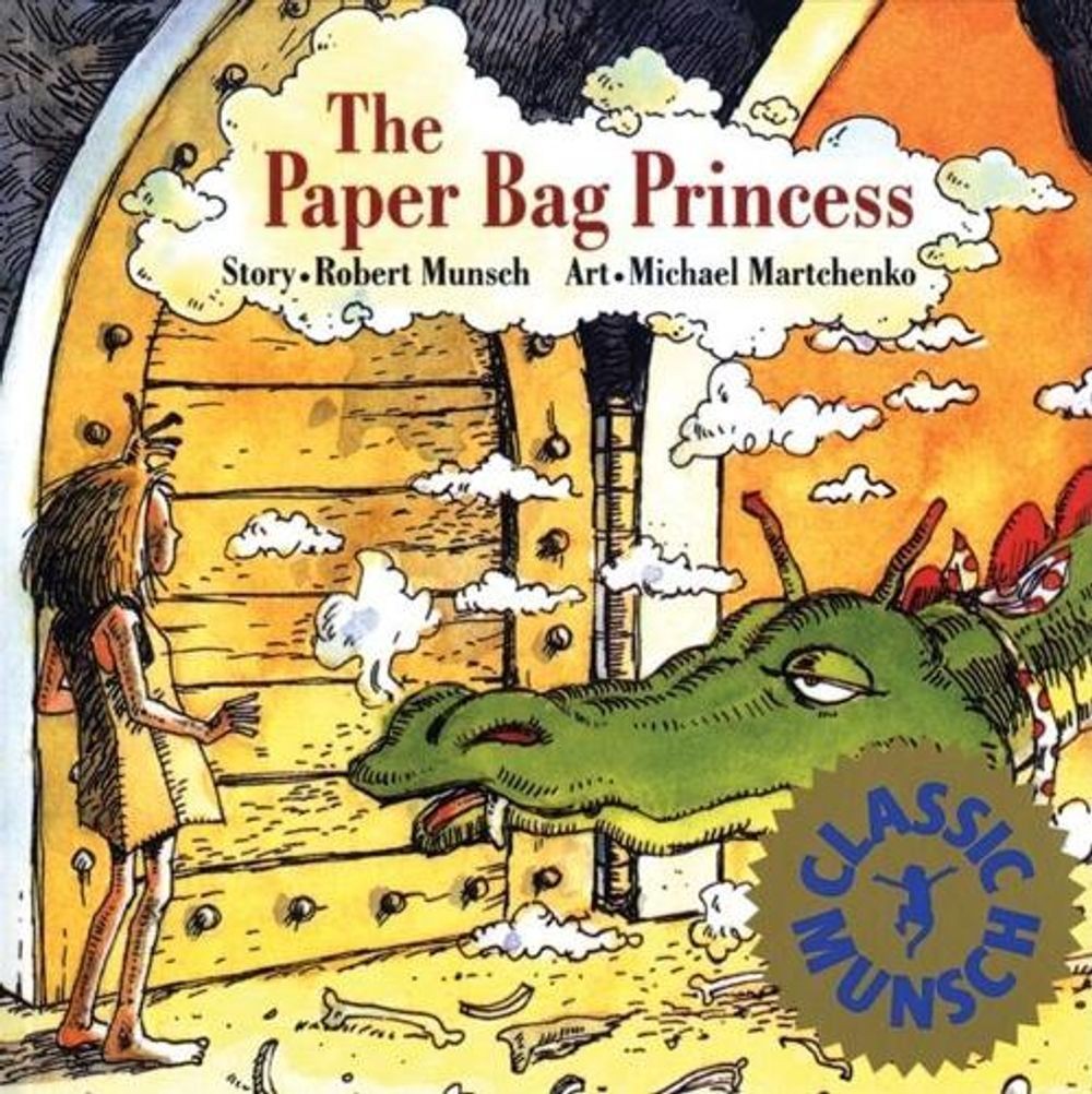 The Paper Bag Princess Mini Book (3.5×0.13×3.5 Inches) by Robert N. Munsch (Engl