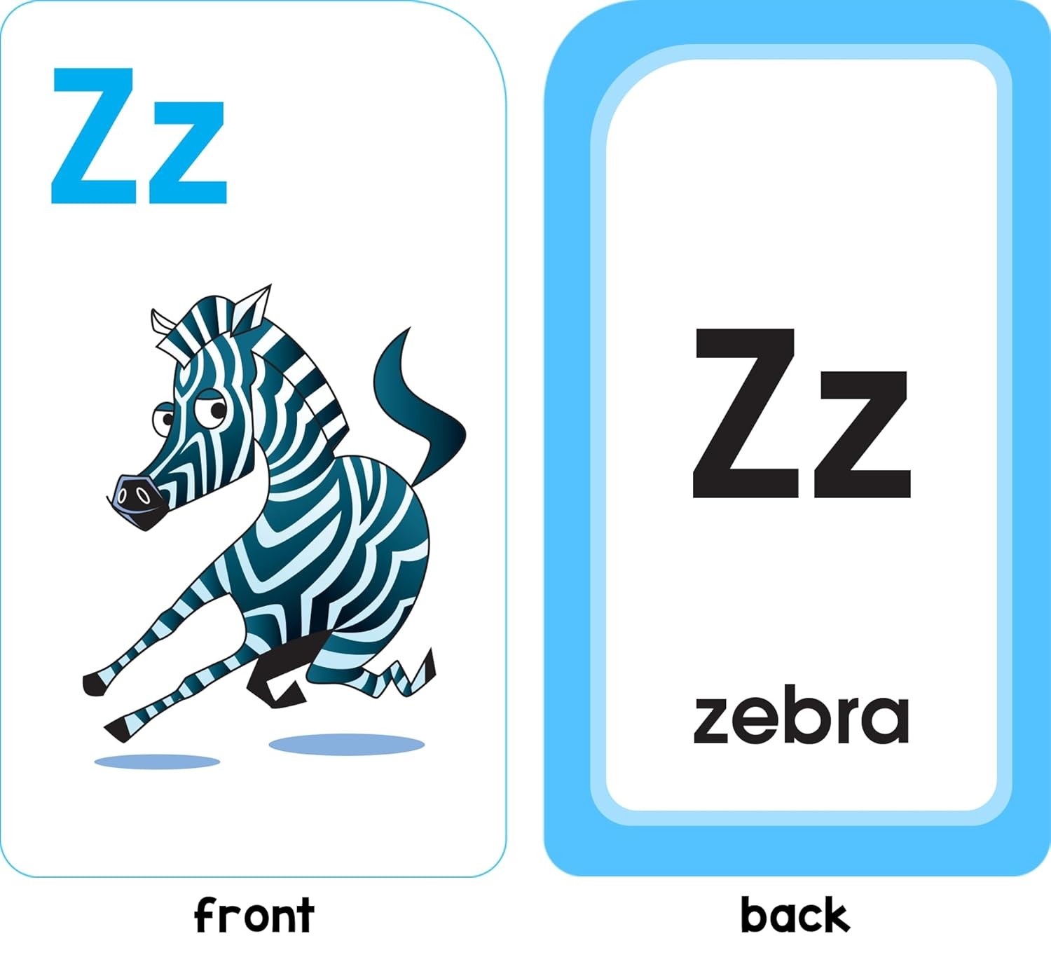School Zone – Alphabet Fun Flash Cards – Ages 4 to 6, Preschool to…