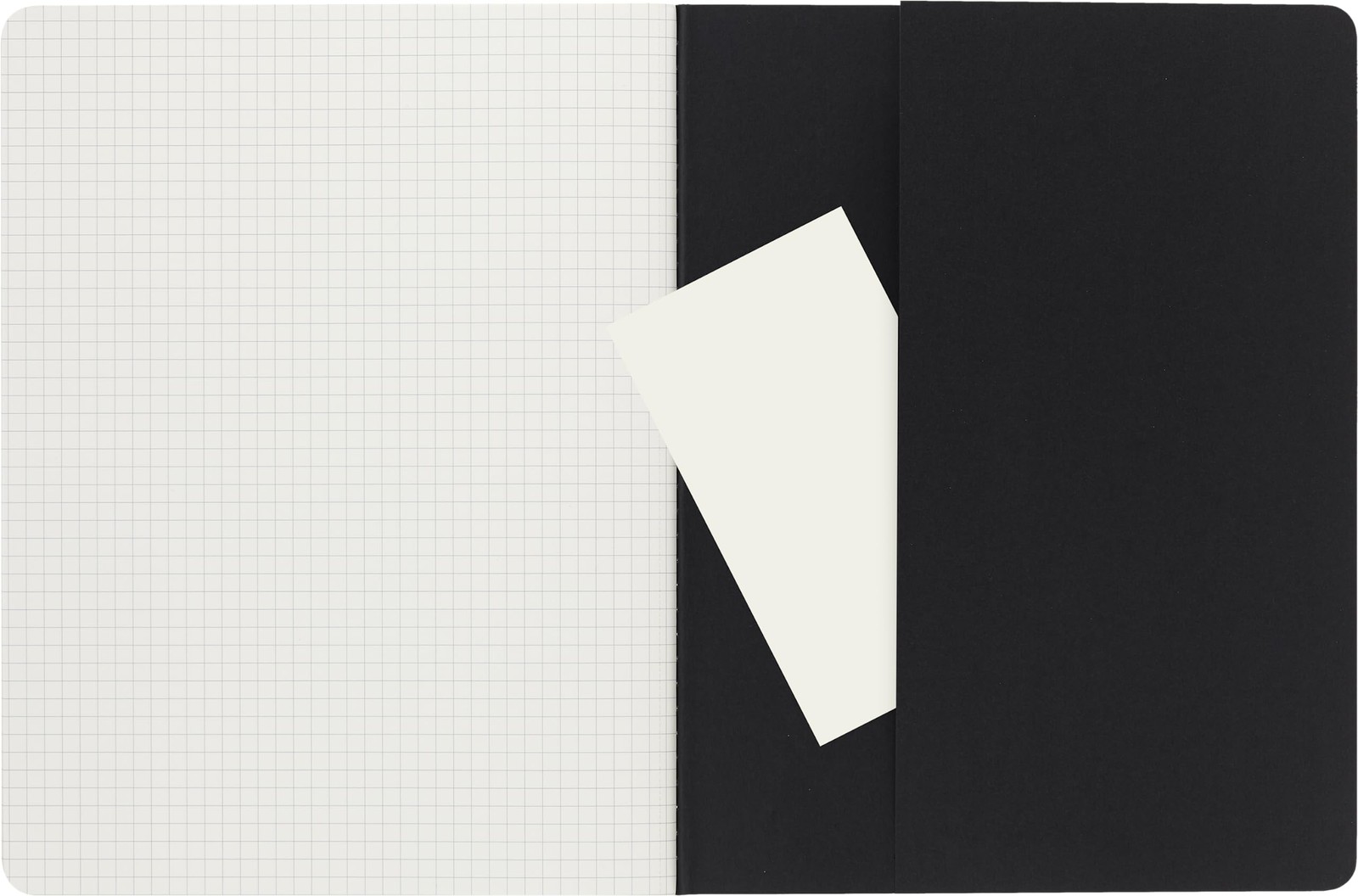 Moleskine Cahier Journal, Soft Cover, Large (5″ x 8.25″) XL, Black