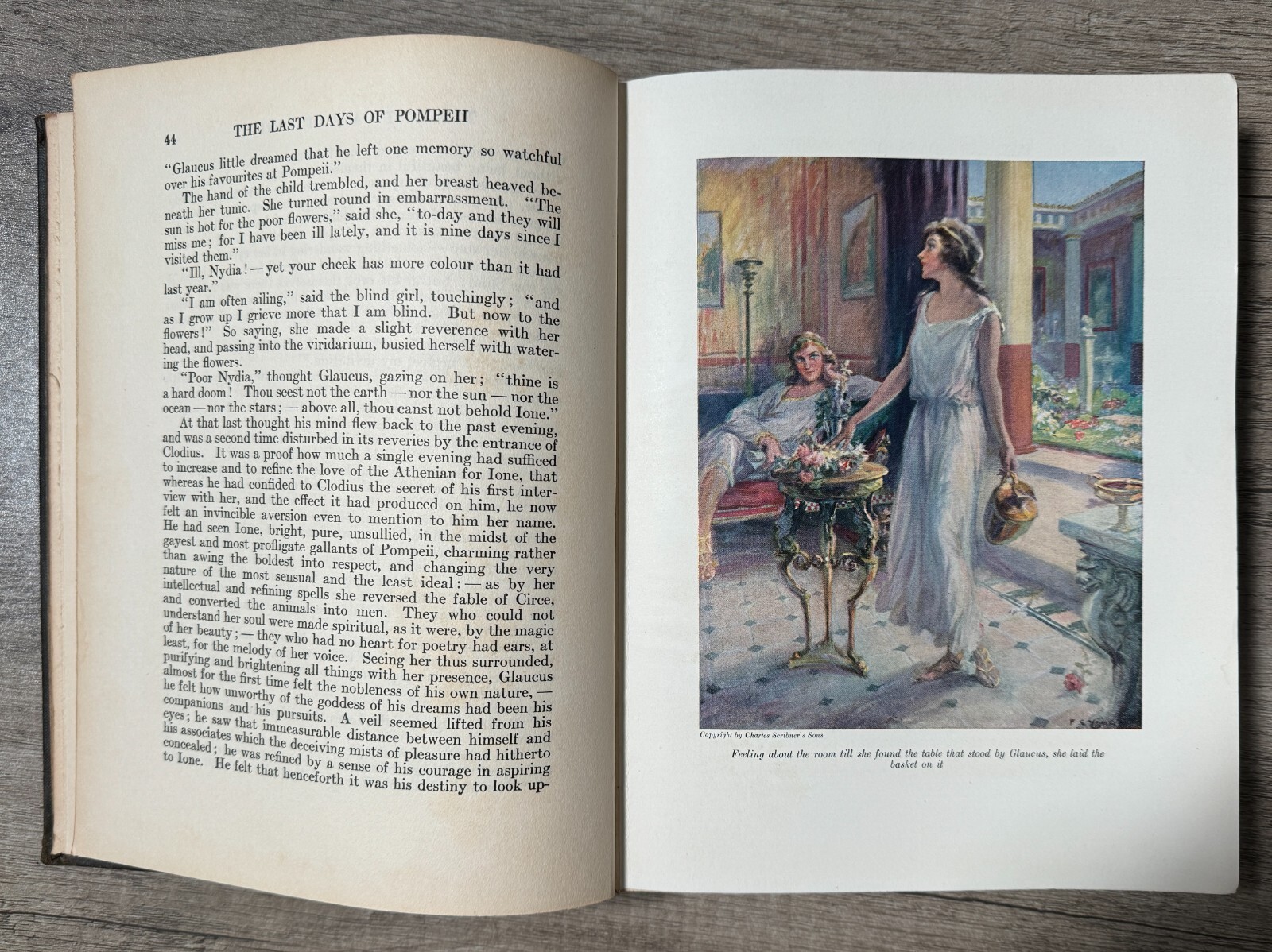 THE LAST DAYS OF POMPEII Edward Bulwer Lytton F C Yohn 1929 9 Color Plates