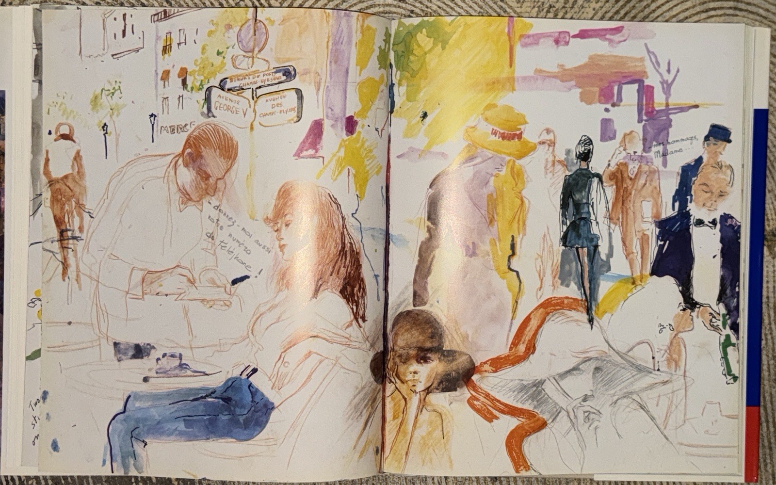 1994 LEROY NEIMAN AN AMERICAN IN PARIS HARDCOVER BOOK – GREAT PRINTS – I 1415