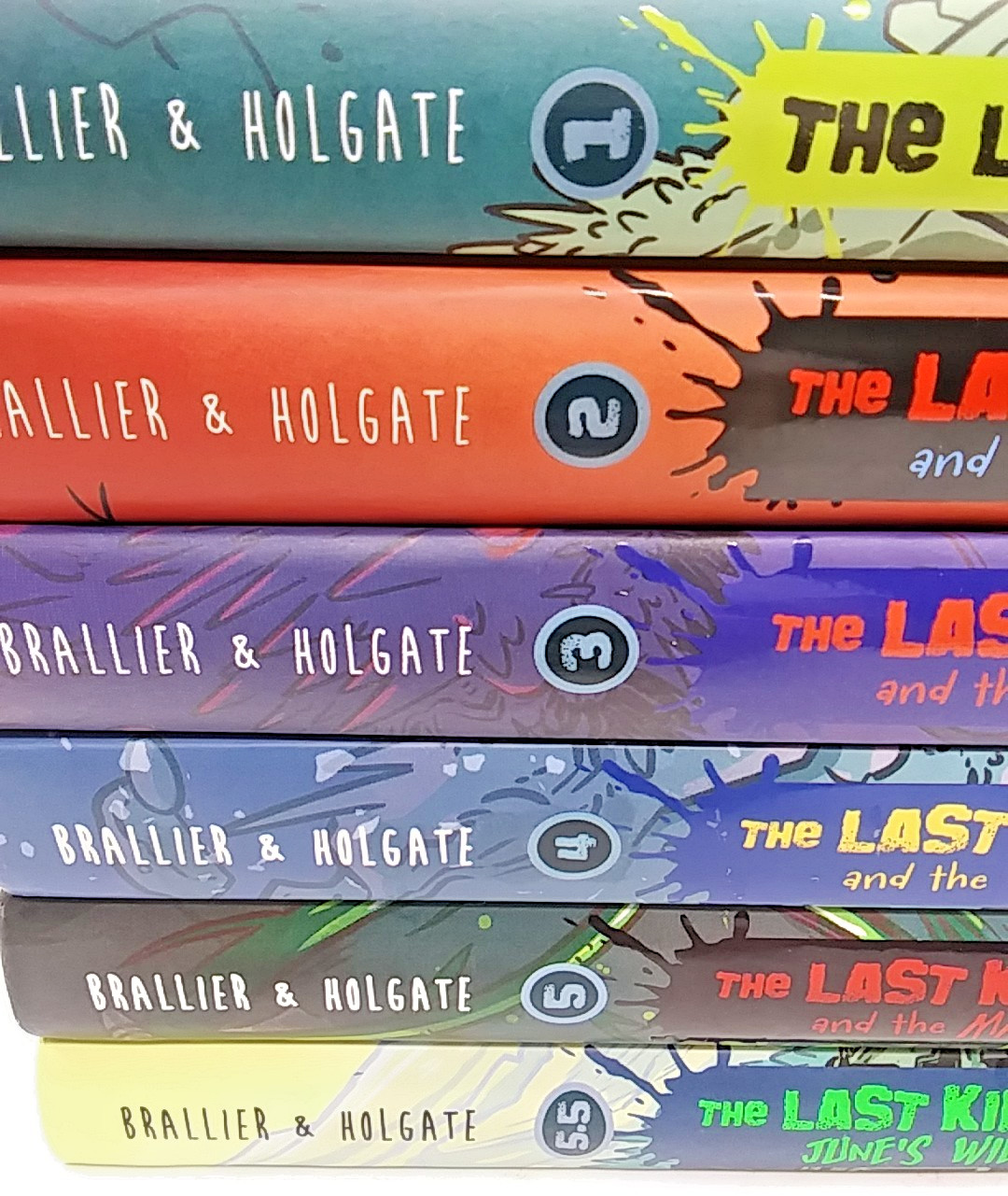 Lot Of 6 The Last Kids on Earth Books 1-5.5 Max Brallier Hardcover VGC!! NETFLIX