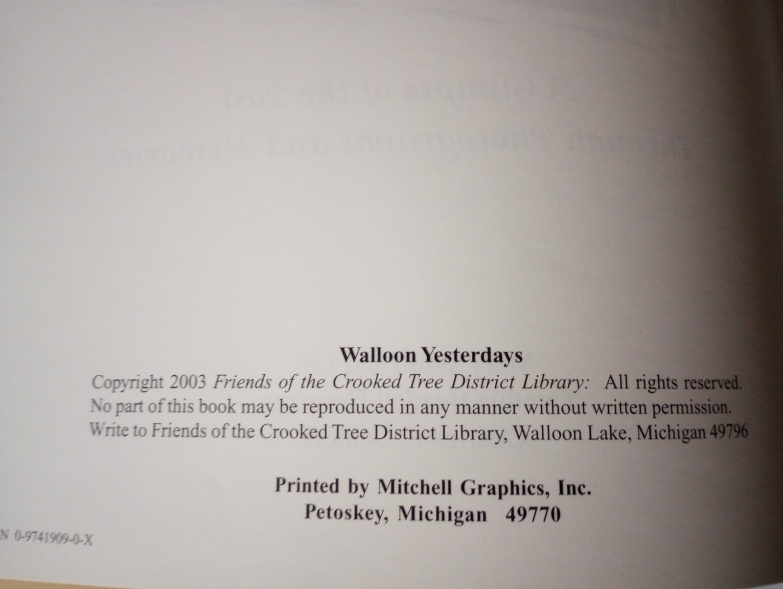 Walloon Yesterdays by Mary Whitfield Erb