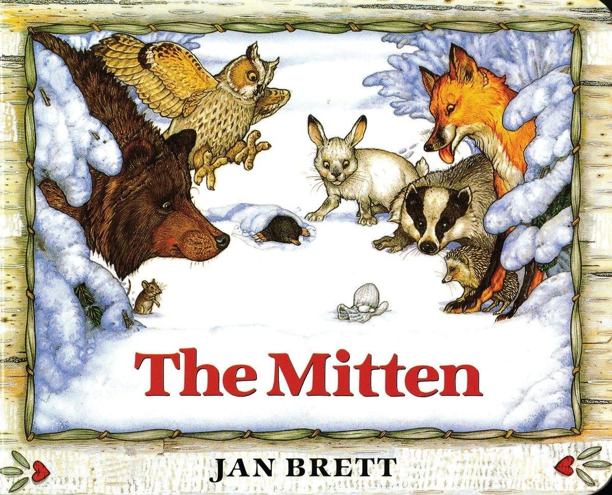The Mitten – board book Brett, Jan