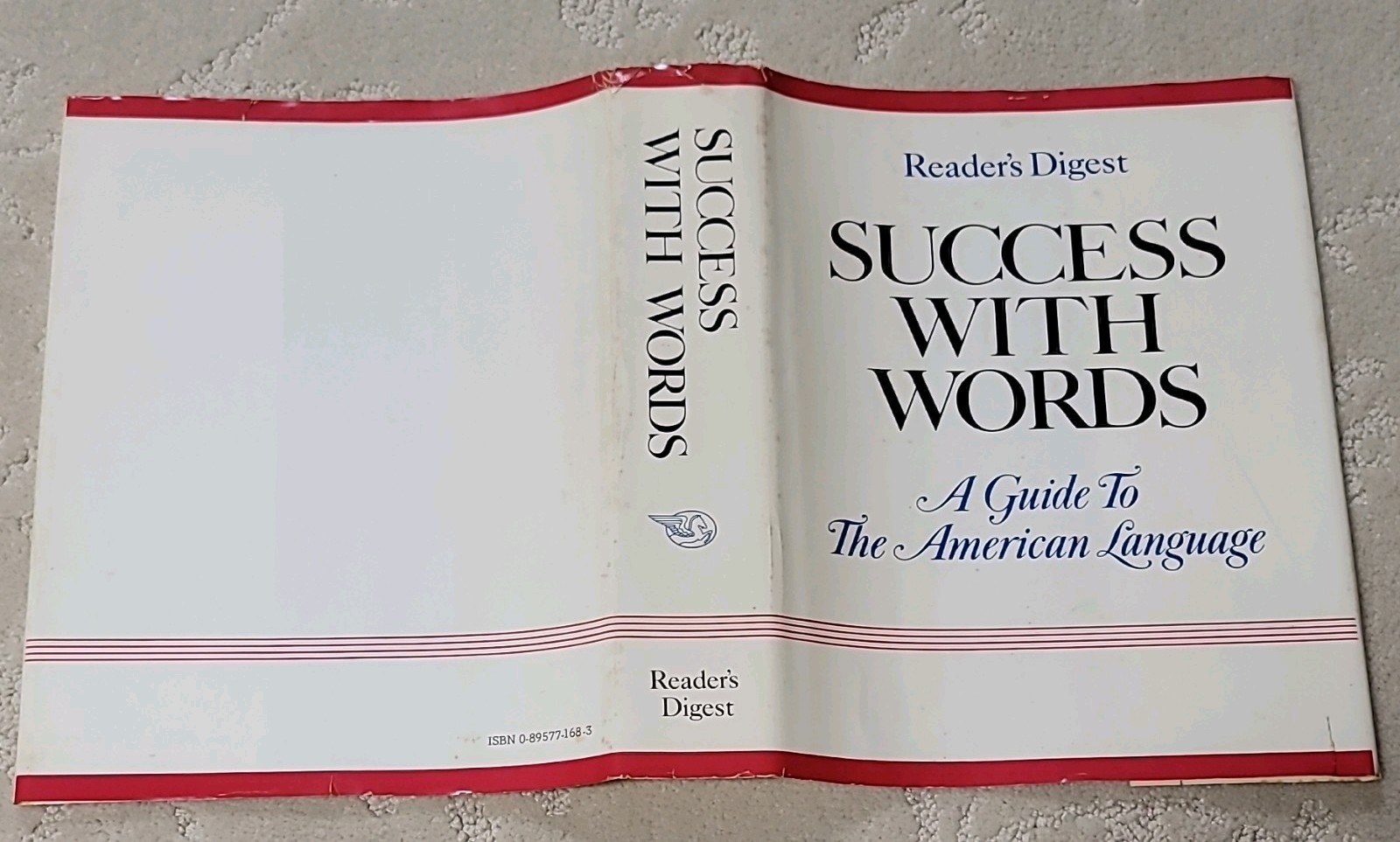 Reader’s Digest Success With Words Hardcover 1983 English Usage Dust Jacket