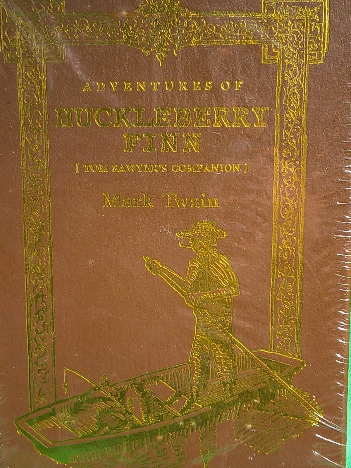 The Adventures Of Huckleberry Finn Mark Twain Leather Bound Easton Press SEALED
