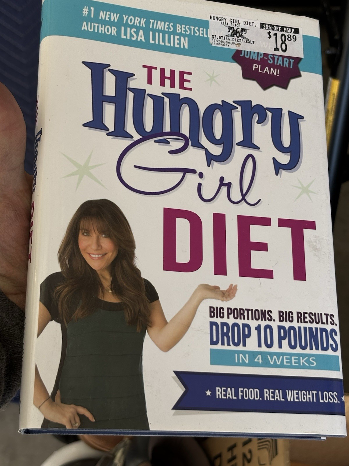 The Hungry Girl Diet Lisa Lillien Hardcover Weight Loss Diet Nutrition