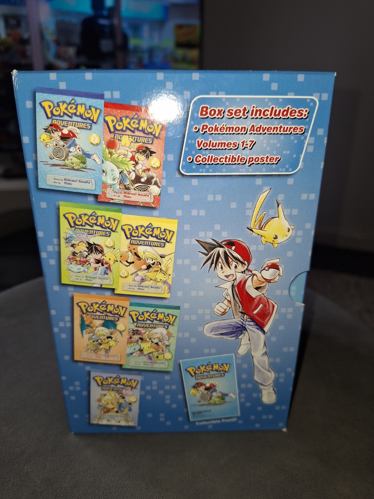 Pokemon Adventures Volumes 1-7 Paperback Books Series Set – CLEAN, ONE READER!
